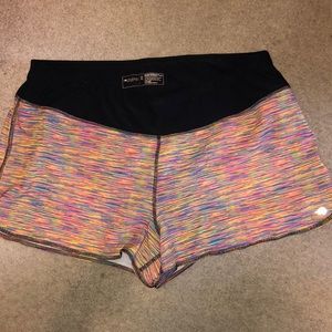 Ideology workout/sport shorts multi color XL